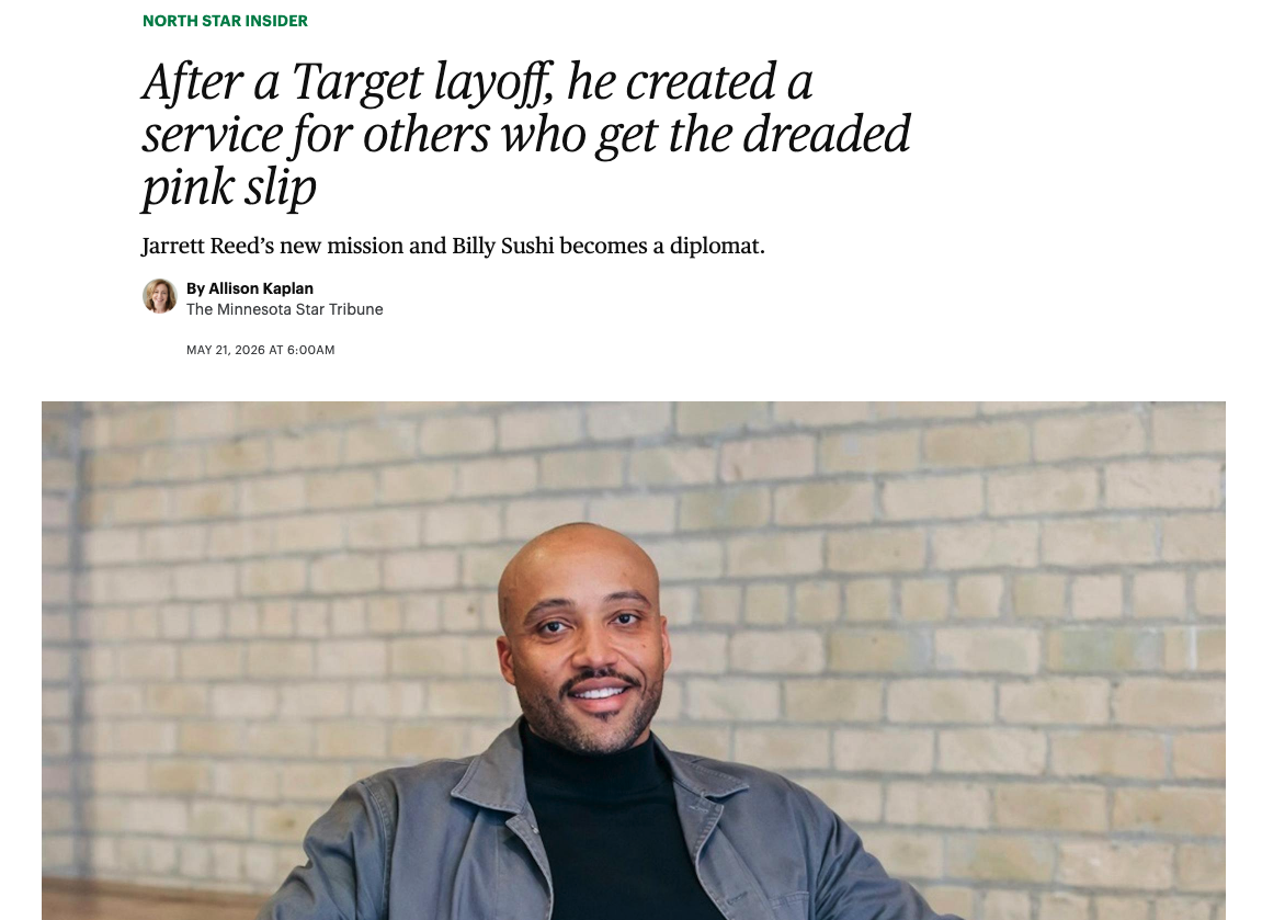 Star Tribune North Star Insider headline over a portrait of Jarrett Reed.