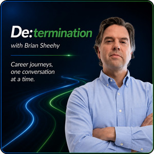 De:termination with Brian Sheehy podcast cover, showing Jarrett Reed.
